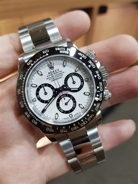 rolex chosmograph daytona|rolex daytona panda price chart.